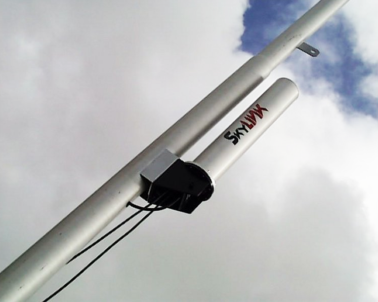 Installed SkyLINK Wireless Communication System probe from Saphymo